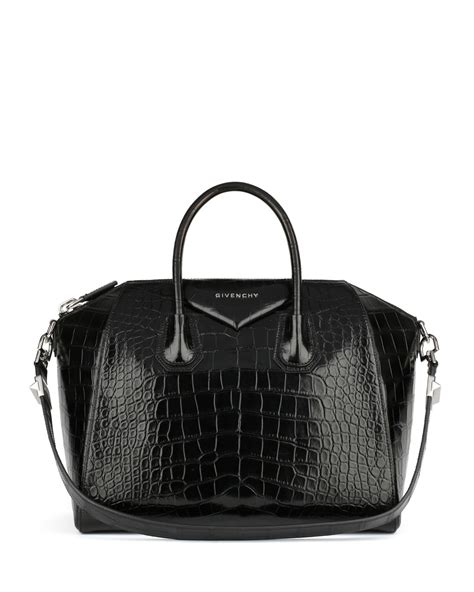 givenchy antigona crossbody bag|Givenchy crocodile antigona.